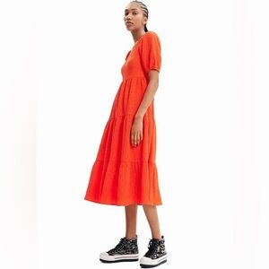 Desigual Texture midi dress XL BNWOT